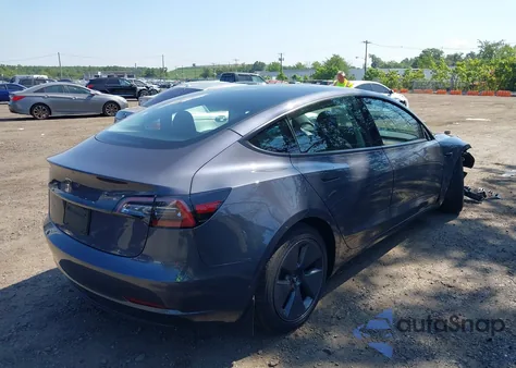 2023 Tesla Model 3 Rear-Wheel Drive из США, поврежденный, VIN 5YJ3E1EAXPF654411